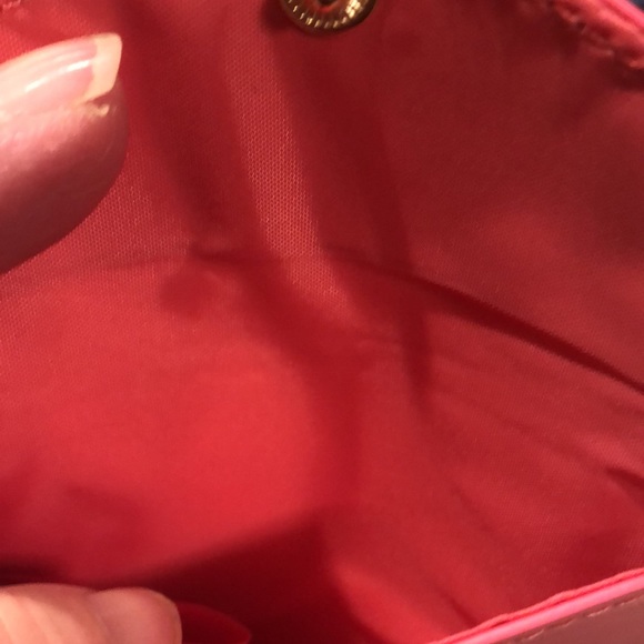 Estée Lauder Blue Travel pattern make-up bag w/Pink coin purse attached. - Picture 4 of 6